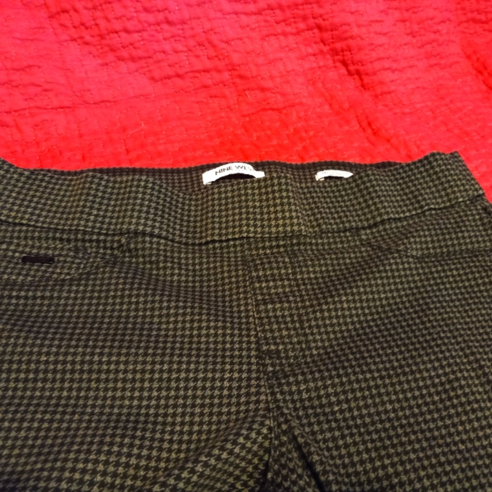 Nine West pants, Size 10, black and gray